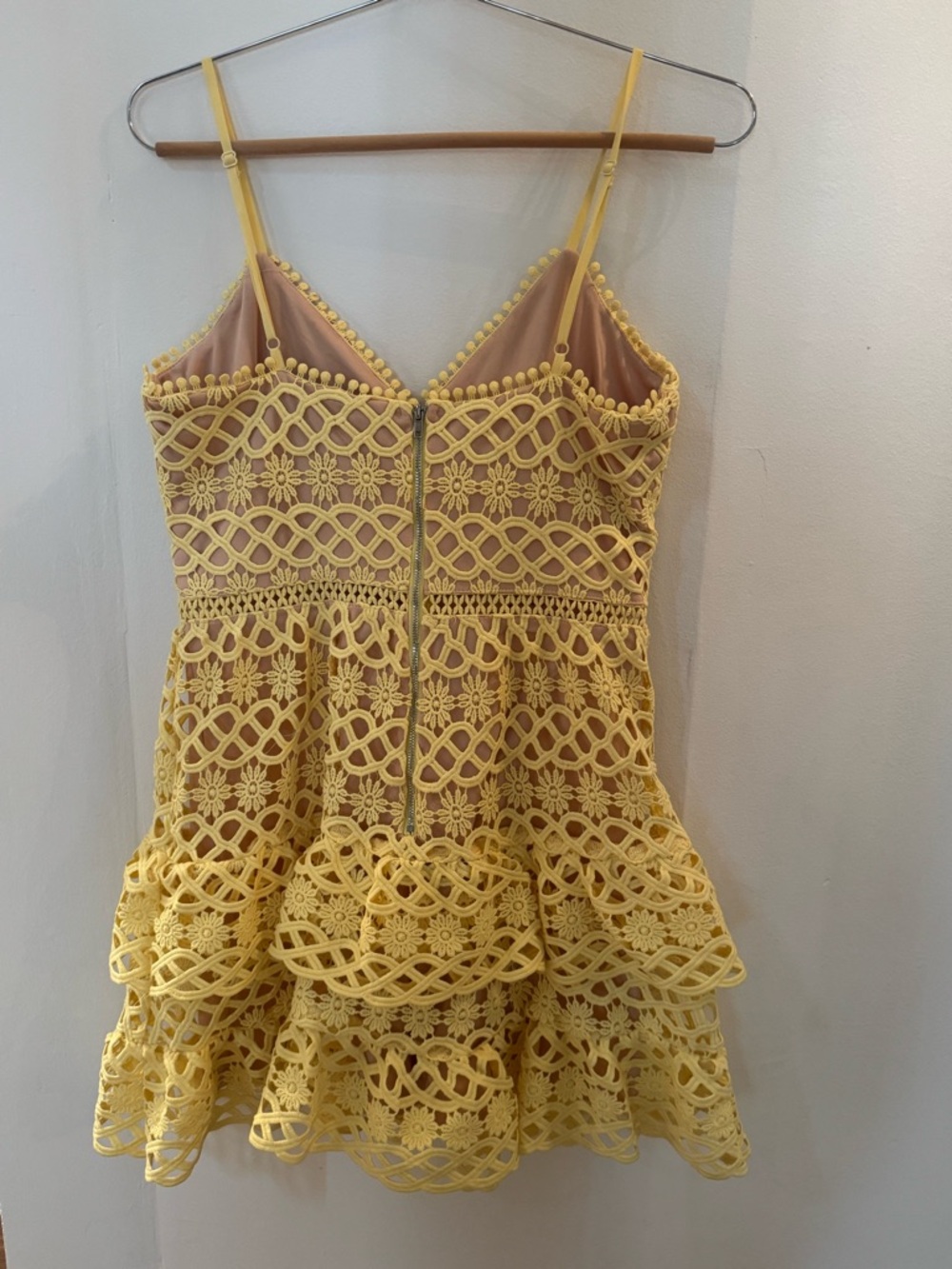 Lulu's Yellow Summer Lace Dress - Picture 2 of 7